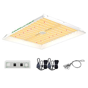 MARS HYDRO 2023 New TS1000 150 Watts LED Grow Lights for Indoor Plants, Patented Reflector Dimming Daisy Chain Sunlike Full Spectrum Growing Lamps for Seedlings Veg Bloom in 3x3 Grow Tent Greenhouse