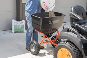 Agri-Fab Inc 45-0547 185 lb. L & G Tow Broadcast Spreader, Orange