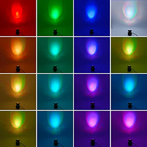Pond Lights with Timer, Colored Fountain Lights IP68 Waterproof Pond Light, Underwater LED Dimmable Outdoor Lights for Fish Tank Pond Fountain Garden Landscape (2 Lights)