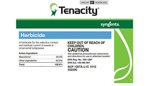 Syngenta 46256 Tenacity 8oz Herbicide, Clear