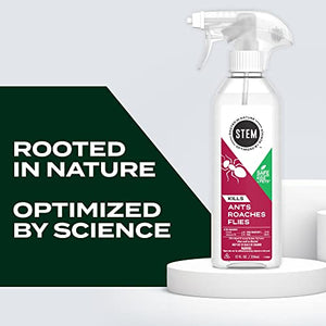 Stem Kills Ants, Roaches And Flies: Plant-Based Active Ingredient Bug Spray, Botanical Insecticide For Indoor Outdoor Use; 12 fl oz (Pack Of 1)