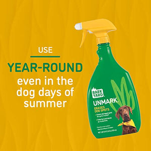BarkYard UnMark Green Grass Paint and Lawn Spray for Dog Spot Repair That Covers up to 30 Urine Spots, 24 fl.oz. 2-Pack