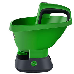 Blütezeit Electric Handheld Spreader, AA Battery Powered 0.75 Gallon Seeder, Adjustable Speed & Dispersion Control Broadcast Spreader for Grass Seeds/Lawn/Garden/Salt/Ice Melt/Fertilizer/Weed