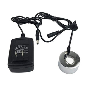 Ultrasonic Mist Maker Fogger, Halloween Mist Maker for Water Fountain Pond Fogger Halloween Party and Rockery Fish Tank Vase Birdbath Deco