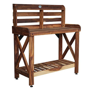 Backyard Discovery Farmhouse Acacia Potting Bench