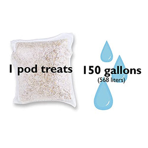 Pennington Aquagarden Awesome Pond Pods, Eats Pond Sludge, Makes Tapwater Safe, Reduces Filter Cleaning - 6 Pack,Brown