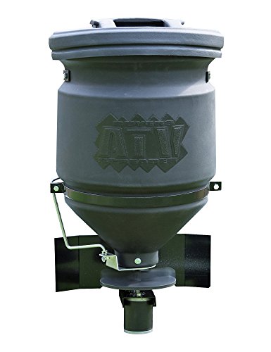 Buyers Products ATVS15A ATV All Purpose Broadcast Spreader for All-Seasons Hunting Deer Feeder, Seed, Fertilizer, Rock Salt and More, 15 Gallon Capacity, Black, 12