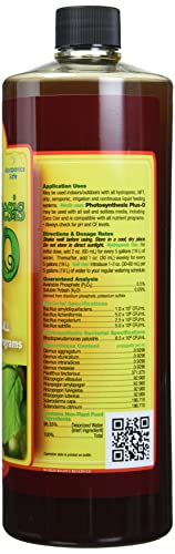 MICROBE Life HYDROPONICS PH2166 Photosynthesis Plus-O All Nutrients for Maximum Yields, Brown (32 Ounces)
