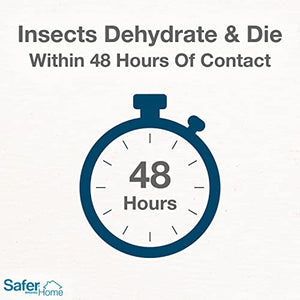 Safer Home SH51703 OMRI Listed Diatomaceous Earth - Ant, Roach, Bedbug, Flea, Silverfish, Earwig, & Crawling Insect Killer