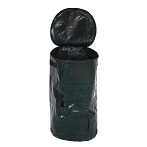 Collapsible Trash Can, Garden Depot Pop Up Leaf Trash Can Space Saving Organize Bag Garden Yard Compost Bag Environmental PE Cloth Planter Eco Friendly Bags Kitchen Garden Food
