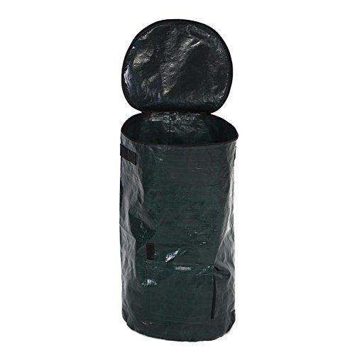 Collapsible Trash Can, Garden Depot Pop Up Leaf Trash Can Space Saving Organize Bag Garden Yard Compost Bag Environmental PE Cloth Planter Eco Friendly Bags Kitchen Garden Food