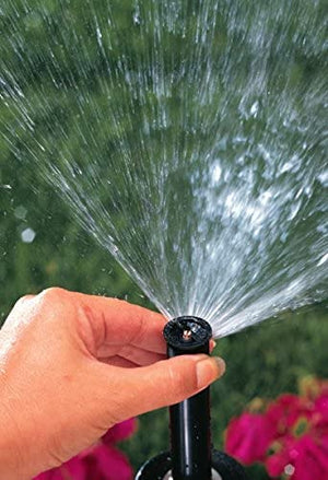 Rain Bird 4AP Adjustable Pattern Spray Nozzle, Adjustable 0° - 360° Pattern, 3' - 4' Spray Distance