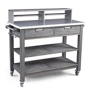 Homestyles 5664-91 Maho Potting Bench, Grey