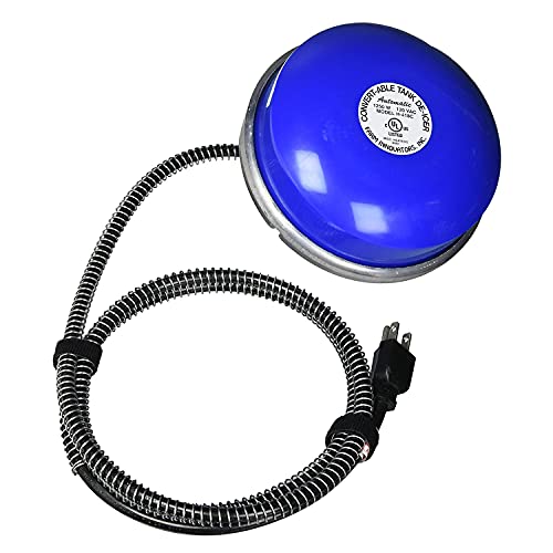 Farm Innovators H-418C Cast Aluminum 1250 Watt Convert-Able Floating and Submergible Tank De-Icer with Chew Proof Cord and Self Regulating Thermostat,1 Count (Pack of 1)
