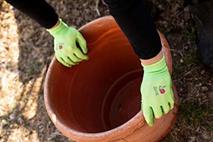 6 Pairs Women Gardening Gloves with Micro-Foam Coating - Garden Gloves Texture Grip - Working Gloves For Weeding, Digging, Raking and Pruning, Medium, Assorted color