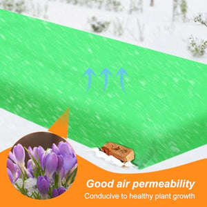 Alphatool Plant Covers Freeze Protection 2.0oz/yd²- 10 x 20 ft Rectangular Breathable Non-Woven Fabric Frost Proof Plant Blankets Durable Floating Row Cover for Winter Outdoor Garden