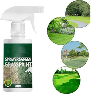 2023 New Green Grass Lawn Spray, Grass Paint Lawn Colorant, Natural Green Spray Paints for Grass and Lawn Paints