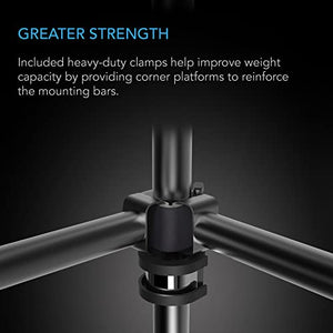 AC Infinity Grow Tent Mounting Bars 2x4', High CFM Kit, Support Pole Steel Hanging Bars for All 2x4 Indoor Grow Tents