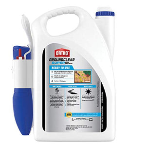 Ortho GroundClear Super Weed & Grass Killer1: with Comfort Wand, Kills to the Root, Fast-Acting, 1 gal.