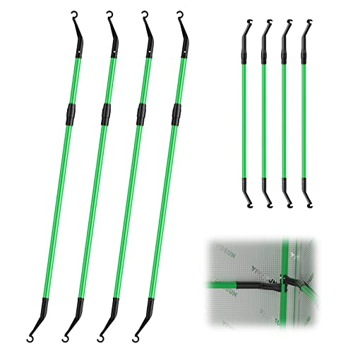 VIVOSUN Grow Tent High CFM Kit, Green Pole Range of 24