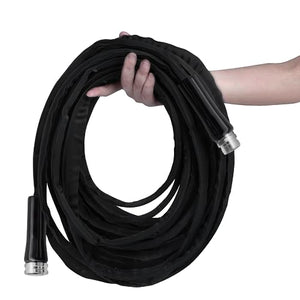 GUKOK Non-Expanding Garden Hose, Lightweight, Ultra Flexible, Durable, Kink-Free Garden Hose, RV, Marine and Camper Hose, 50-Feet x 5/8-Inch