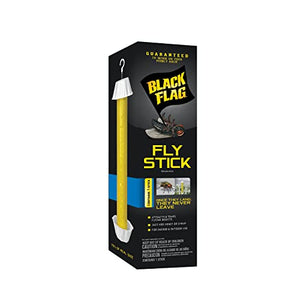Fly Insect Flag Black Flag Fly Stick, Trap Houseflies and Flying Insects, Pack of 6 ...