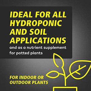 General Hydroponics Flora Series: FloraMicro, FloraBloom, FloraGro - 3-Part Hydroponic Nutrient System, 6 gal.