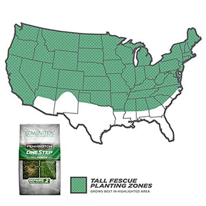 Pennington One Step Complete Tall Fescue 5lb. Grass Seed + Mulch + Fertilizer for Patch Repair