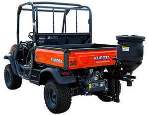 Buyers Products UTVS16 UTV All Purpose Broadcast Spreader, Great for All-Seasons Hunting Deer Feeder, Seed, Fertilizer, Rock Salt and More, 150 lb. Capacity with Lid, Black