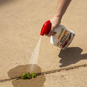 Spectracide Weed & Grass Killer 2, Use On Driveways, Walkways and Around Trees and Flower Beds, 32 fl Ounce Spray