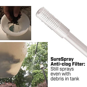Chapin 20541 Made in the USA 1-gallon Lawn, Garden and Multi-purpose Sprayer with Foaming and Adjustable Nozzles for Spraying Plants, Garden Watering, Lawns, Weeds and Pests , Translucent White