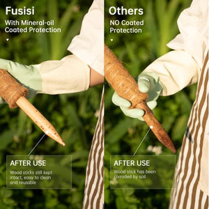 Monstera, 52 Inch Moss Stick, Fusisi Plant Pole for Climbing Plants Coir Totem Plant Support for Indoor Potted Plants Train Creeper Plants Grow Upwards - 4 Pack