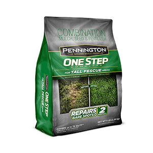Pennington One Step Complete Tall Fescue 5lb. Grass Seed + Mulch + Fertilizer for Patch Repair