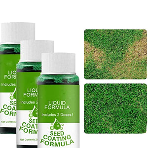 MTDBAOD 59ml Garden Lawn Spray, Green Spray Paint, Nutritious Grass Planting Fluid, Grow Grass Where You Spray