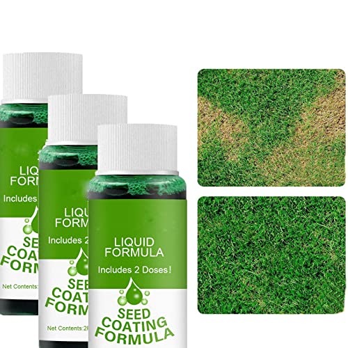 MTDBAOD 59ml Garden Lawn Spray, Green Spray Paint, Nutritious Grass Planting Fluid, Grow Grass Where You Spray