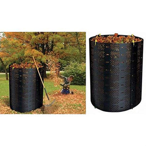 216-Gallon Compost Bin Composter for Home Garden Outdoor Composting | Organic Eco-Friendly Waste Fertilizer Recycling Storage Container Box Scrap Yard Trash Can