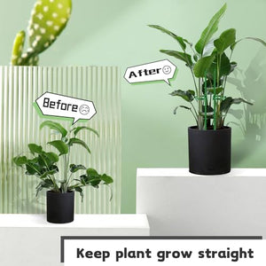 SupKing Plant Stakes,Adjustable Plant Support Stake Suitable for Indoor and Outdoor Plants, 17inch& 11inch Green Plant Stick Support Potted Tomato Peony Lily Rose and Plants Floral Vegetable (16Pcs)