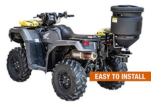 Buyers Products ATVS15A ATV All Purpose Broadcast Spreader for All-Seasons Hunting Deer Feeder, Seed, Fertilizer, Rock Salt and More, 15 Gallon Capacity, Black, 12