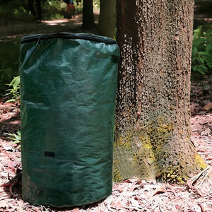 Compost Bin Bags 34 Gallon Compost Bin Garden Compost Bin Bags for Garden Yard Garbage Cans (Green 1pc)