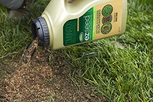 Scotts EZ Seed Patch and Repair Tall Fescue Lawns, 3.75 lb. - Combination Mulch, Seed, and Fertilizer - Tackifier Reduces Seed Wash-Away - Mix Covers up to 85 sq. ft.