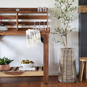 Backyard Discovery Farmhouse Acacia Potting Bench