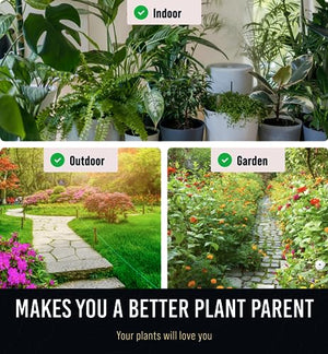 GROWIT Soil Moisture Meter for Plants - Plant Moisture Meter for House Plants | Hydrometer for Plants | Plant Moisture Meter Houseplants | Water Tester for Plants | Farming Indoor and Outdoor Plants