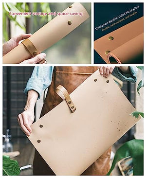 Oraony Potting Tray with Tools Repotting Mat for Indoor Plants, Foldable & Waterproof Plant Potting Mat Portable Gardening Mat Soil Mat Mess Control Mat for Bonsai Tool Unique Gifts for Plant Lovers