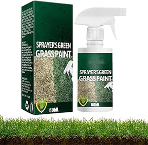 2023 New Green Grass Lawn Spray, Grass Paint Lawn Colorant, Natural Green Spray Paints for Grass and Lawn Paints