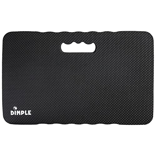 Dimple Kneeling Pad, High Density Thick Foam Comfort Kneeling Mats for Gardening, Yoga Exercise, Garden Cushions, Knee Pads Black