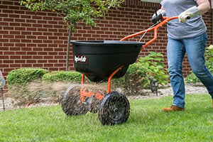 Agri-Fab Push Broadcast Spreader, 130-lb Capacity