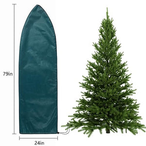 EBaokuup Zip A Tree Plant Covers Freeze Protection,79" H x 24" W Frost Blankets for Outdoor Plants,Warm Plant Protection Cover Bags for Cedars, Juniper, Cypress Trees (Medium)