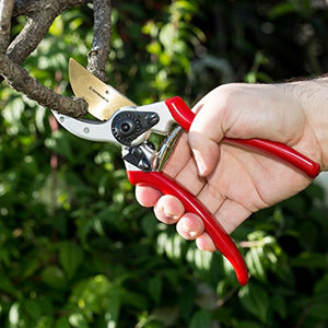 Haus & Garten ClassicPRO 8.5" Bypass Pruning Shears - Premium Garden Shears - Use As Gardening Shears, Garden Clippers, Handheld Heavy-Duty Professional Pruning Shears For Gardening & Pruning Scissors