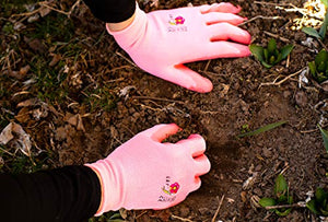 6 Pairs Women Gardening Gloves with Micro-Foam Coating - Garden Gloves Texture Grip - Working Gloves For Weeding, Digging, Raking and Pruning, Medium, Assorted color