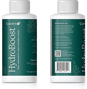 Gardyn HydroBoost for Gardyn Hydroponic Indoor Gardens - 250 ML (Plant Based Water Treatment-Lowers PH, Balances Plant Nutrients & Reduces Need for More Intensive Hydroponic Growing System Cleanings)